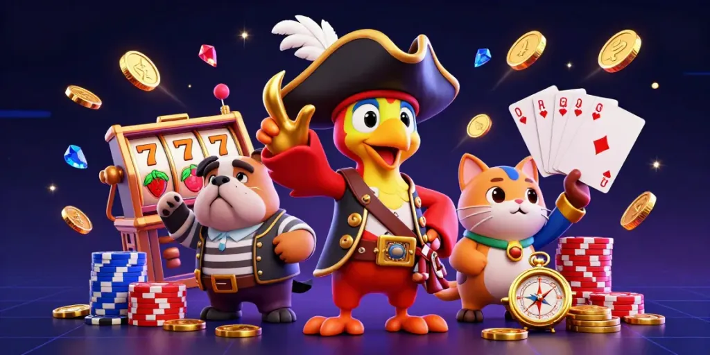 Experience the thrill with the Best non Gamstop Casinos featuring pirates and casino games.